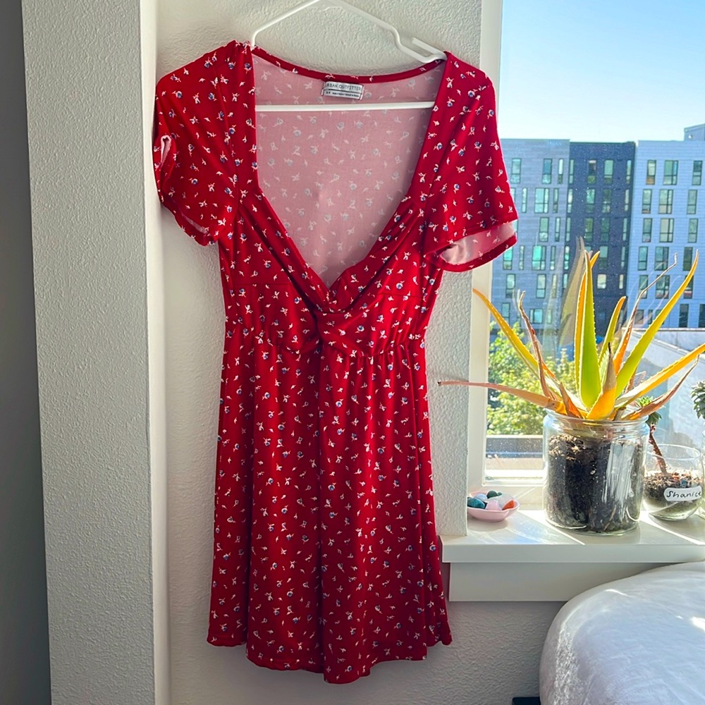 Urban Outfitters Red Romper